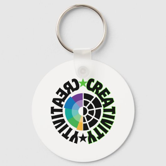 Creativiteit.w Sleutelhanger (Voorkant)