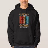 Creativity Is Great But Not As A Software Develope Hoodie (Voorkant)