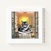 Creativity Starts with a Single Thought Notitieboek (Achterkant)