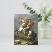 Creator: Jacques-Louis David Napoleon ?berschreite Briefkaart (Staand voorkant)