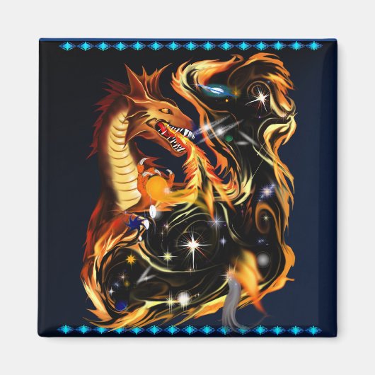 Creator van sterrenstelsels magneet (Voorkant)