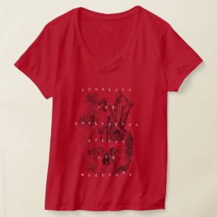 Creators en Destroyers natuur en machines T-shirt