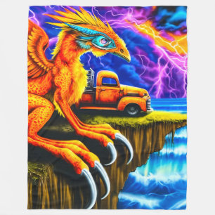Creature Art Fleece Deken