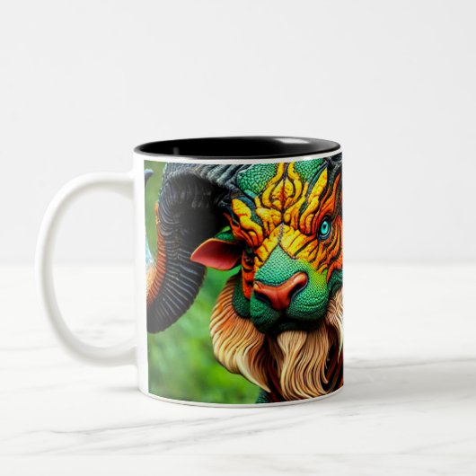 Creature Art Tweekleurige Koffiemok (Links)