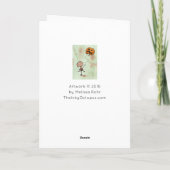 Créature avec carte d'Halloween Citrouille (Dos)