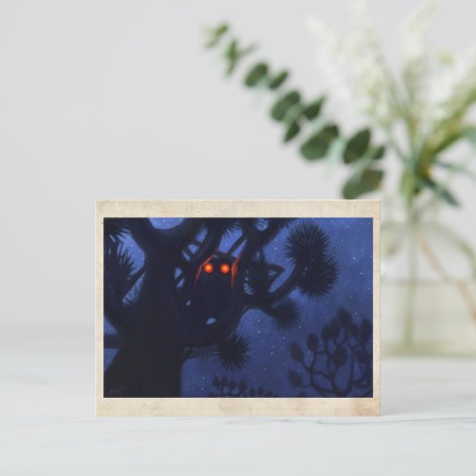 Créature Dans L'Arbre - Carte Postale (Debout devant)