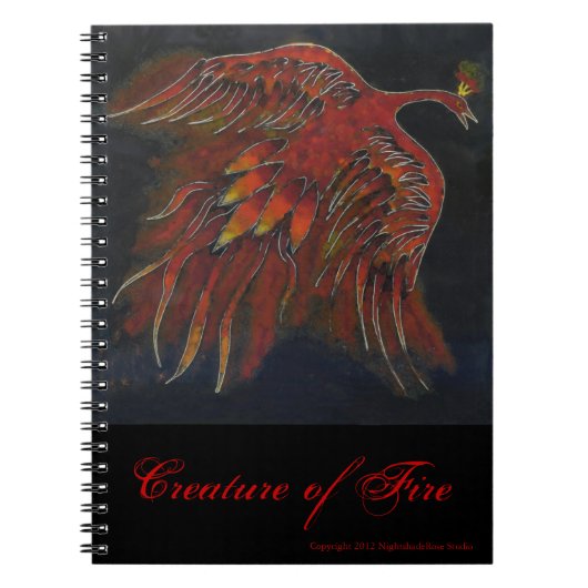 Créature de carnet du feu (Devant)