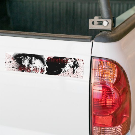 Créature de la nuit - autocollant grand (Sur camion)