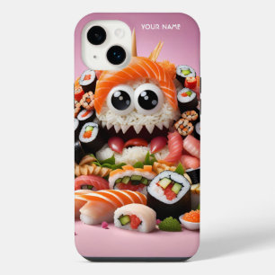 Créature de sushi drôle mignonne fantaisie