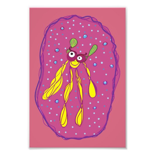 Creature droom Zwemmer Kodak Professional Foto Foto Afdruk (Voorkant)