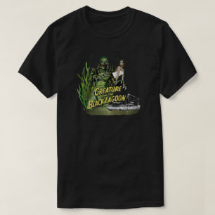 Créature Du T-shirt Lagon Noir
