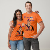 Créature effrayant Orange Halloween T-shirt Automn (Unisexe)