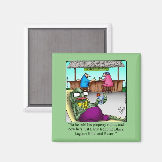 Créature Hilaire Magnet Lagon Noir (Recto/Verso)