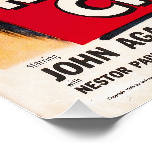 Creature Horror Monster Movie Poster Perfect Poster (Hoek)