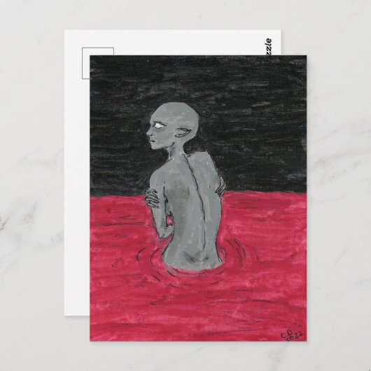 Creature Hunted Briefkaart (Voorkant / Achterkant)