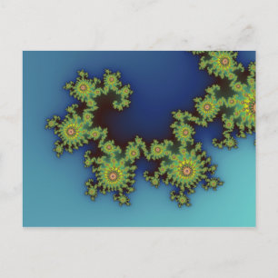 Créature    maritime - Carte postale fractale