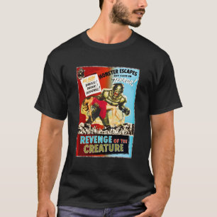 Creature Monster Retro Horror T-shirt