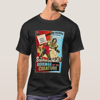 Creature Monster Retro Horror T-shirt