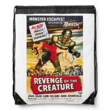 Creature Monster Vintage Style Movie Poster 