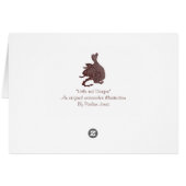 créature mythique d'imaginaire jumelle rouge (Dos Horizontal)