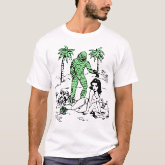 Creature van de Black Lagoon Ink Art High Quality T-shirt