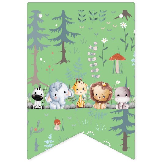 créatures boisées banderole (Premier drapeau)