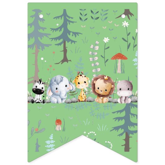 créatures boisées banderole (Troisième drapeau)