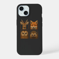 Créatures des Bois Animaux de la Forêt Cerf Renard