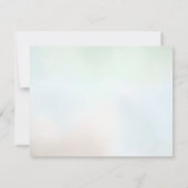 Créatures forestières des bois Carte de remercieme (Dos)