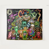 Créatures magiques Tapisserie (Devant (Horizontal))