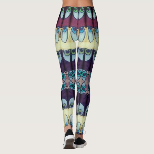 Créatures nocturnes Leggings (Dos)