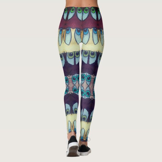Créatures nocturnes Leggings (Dos)