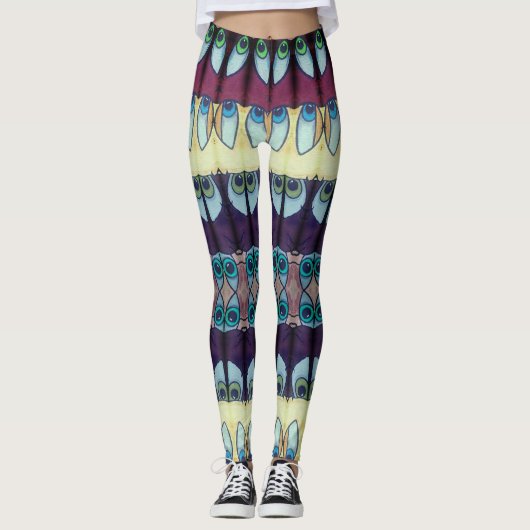 Créatures nocturnes Leggings (Devant)
