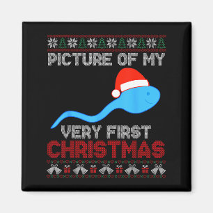 Creatuur Van Mijn Allereerste Kerstmis - Grappige Magneet