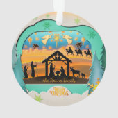 Crèche de Noël 3D | Fête religieuse (dos)