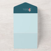 Crèche religieuse Carte de Noël (Dehors)