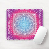 CRed Blue Burst Mousepad Muismat (Met muis)