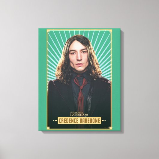 Credence Barebone Character Graphic Canvas Afdruk (Voorkant)