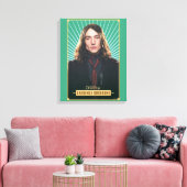 Credence Barebone Character Graphic Canvas Afdruk (Insitu (Woonkamer))