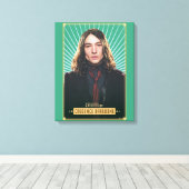 Credence Barebone Character Graphic Canvas Afdruk (Insitu (Houten vloer))