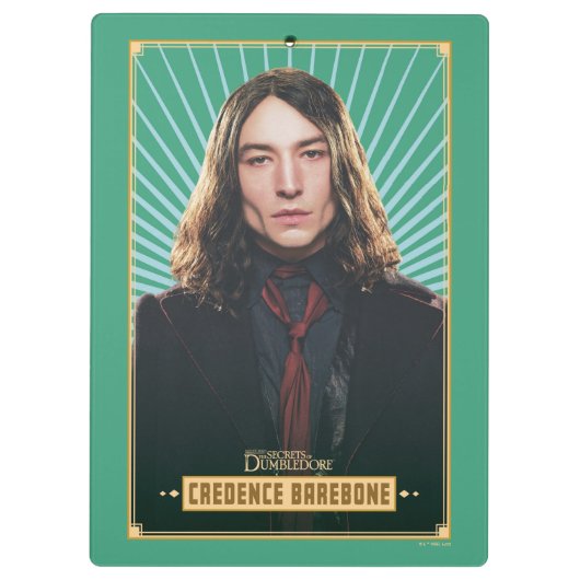 Credence Barebone Character Graphic Klembord (Achterkant)