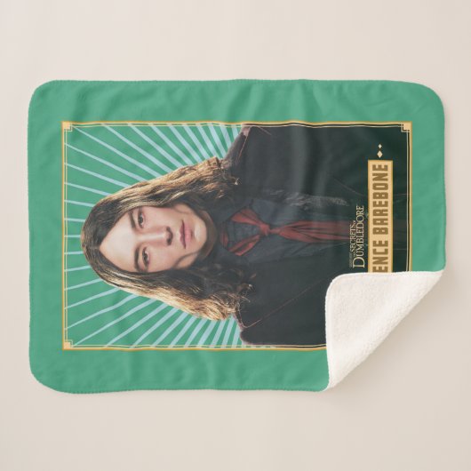 Credence Barebone Character Graphic Sherpa Deken (Voorkant (horizontaal))