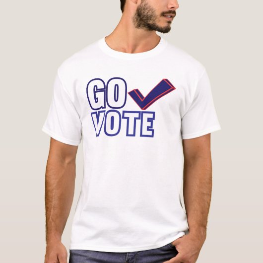 Crédit 2020 T-shirt GO VOTE T-shirt (Devant)