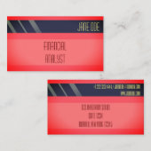 "Credit Card Style Visitekaartje No.16" (Voorkant / Achterkant)