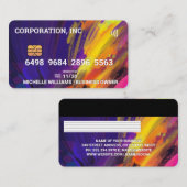 Crédit | Carte de débit | Artiste créatif (Devant / Derrière)