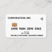 Crédit | Carte de débit | BLANCHE (Devant)