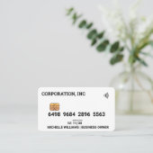 Crédit | Carte de débit | BLANCHE (Debout devant)