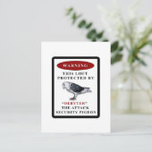 creditcard briefkaart (Staand voorkant)