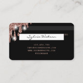 Creditcard styling Driving Gold Visitekaartje (Achterkant)