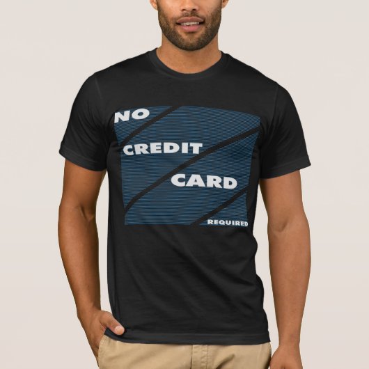 Creditcard T-shirt (Voorkant)